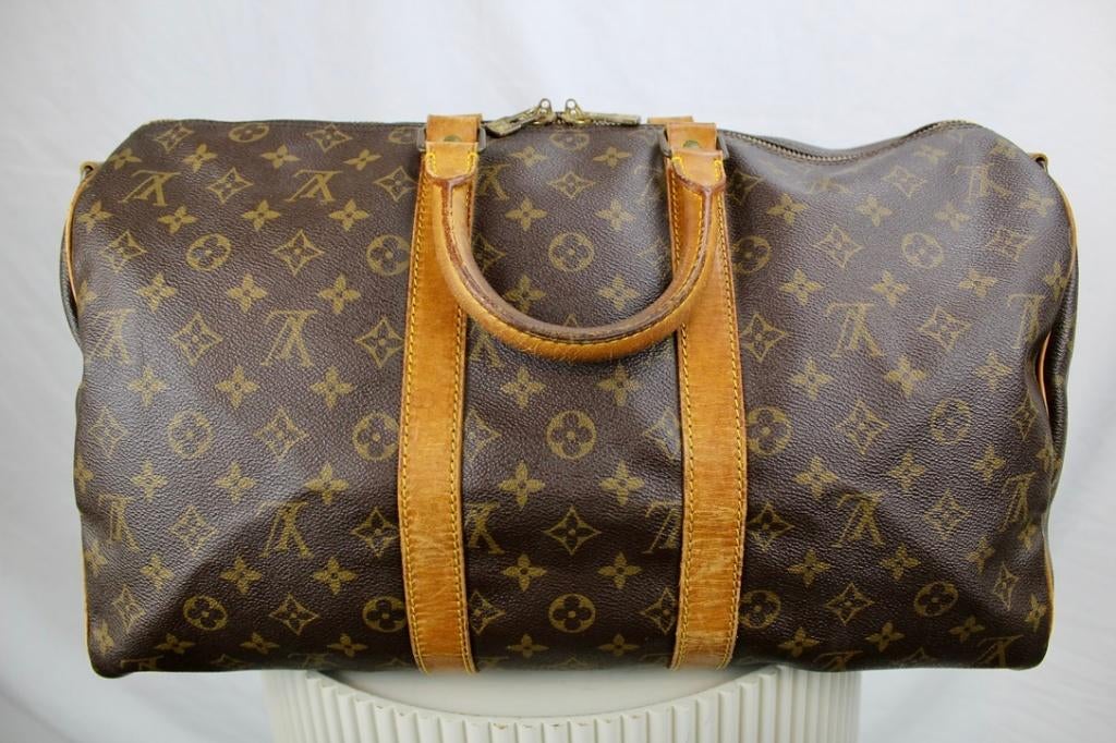 Louis Vuitton Keepall 45 Bandouliere - 981, Sieraden, Tassen en Uiterlijk, Tassen | Reistassen en Weekendtassen, 40 tot 60 cm