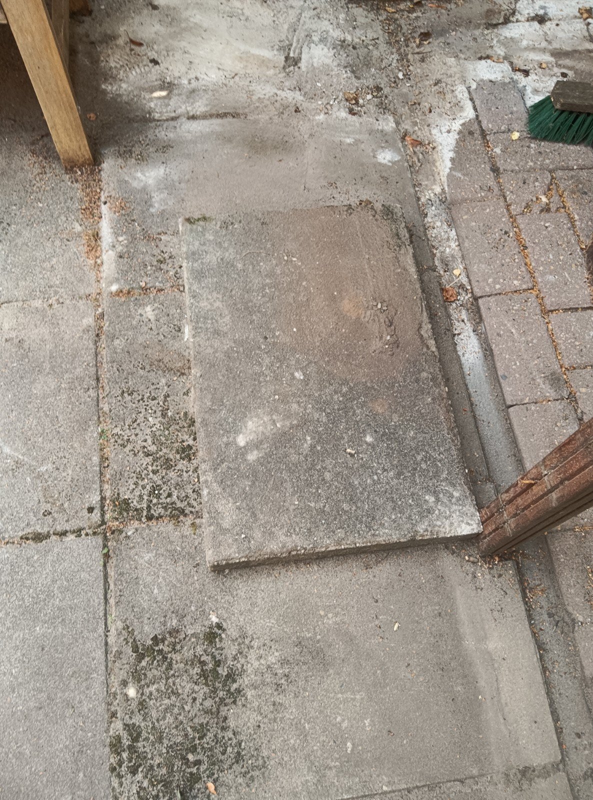gratis grindtegels, Tuin en Terras, Ophalen, Gebruikt, Beton, Terrastegels