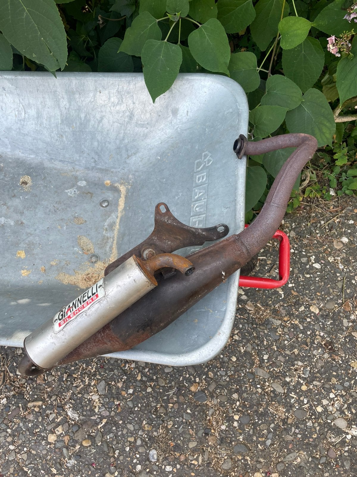 Giannelli terugloper piaggio, Ophalen, Gebruikt