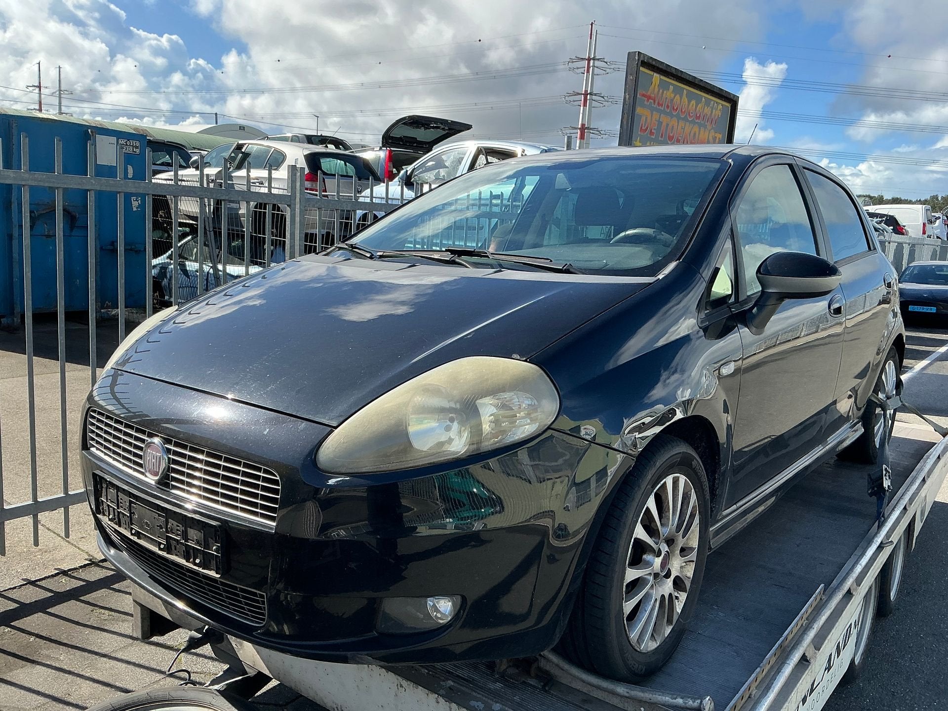 Fiat Grande Punto 1.4 NeroBianco 2009 veel onderdelen voorra, Auto-onderdelen, Gebruikt, -, -, Ophalen of Verzenden