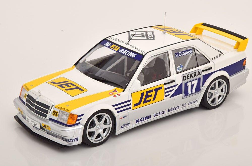 Mercedes Benz 190E 2,5-16 Evo 1 #17 Minichamps 1:18, Ophalen of Verzenden, Nieuw, Auto, MiniChamps