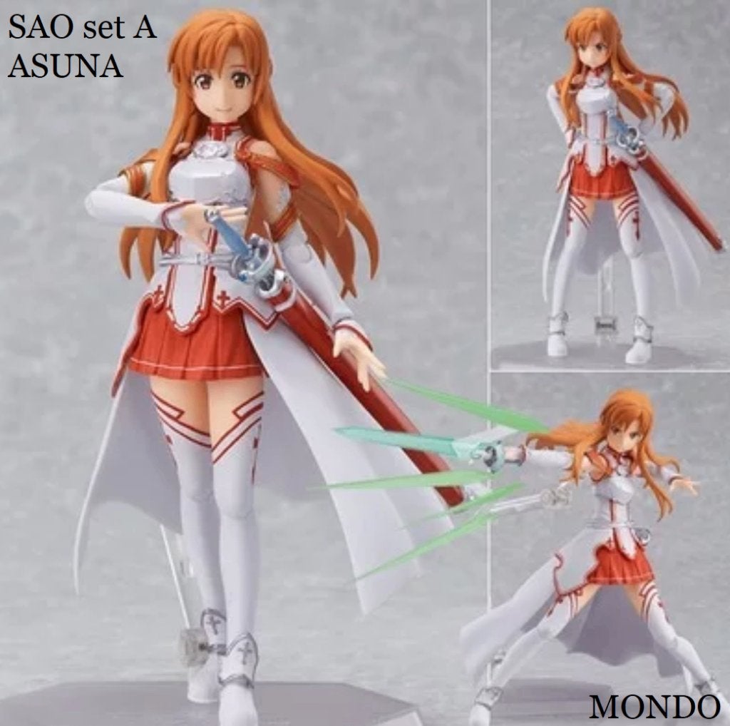Sword Art Online asuna poppetjes figuren bluray manga anime, Ophalen of Verzenden, Nieuw
