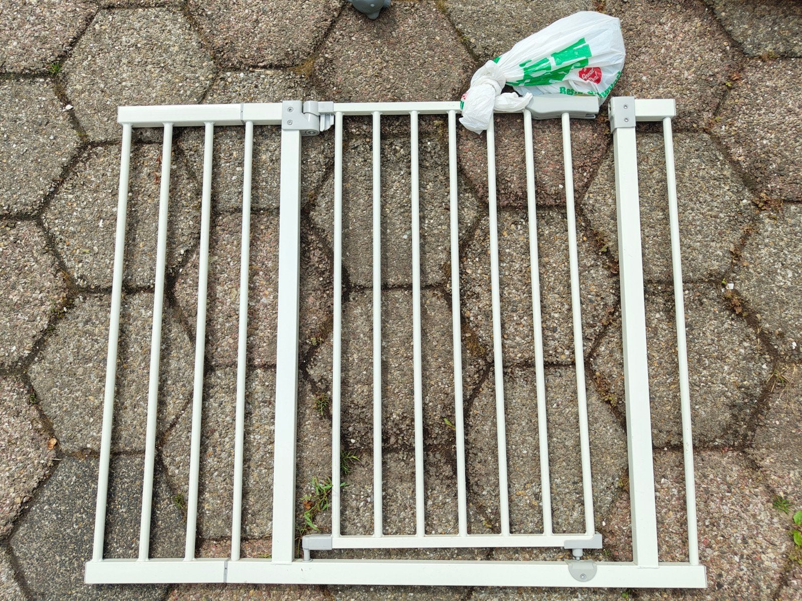 Wit traphekje zonder boren - Klemhekje, Ophalen of Verzenden