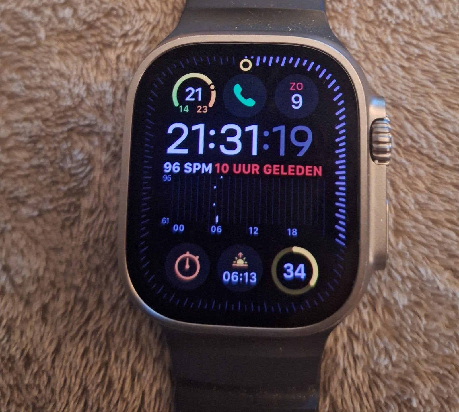 Apple Ultra 2 GPS watch, Sieraden, Tassen en Uiterlijk, Smartwatches, Ophalen of Verzenden, GPS, Zo goed als nieuw, IOS