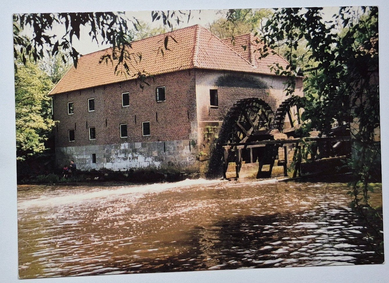 Denekamp ( Ov. ) Watermolen Singraven Houtzaagmolen, Verzenden, 1980 tot heden, Ongelopen, Overijssel