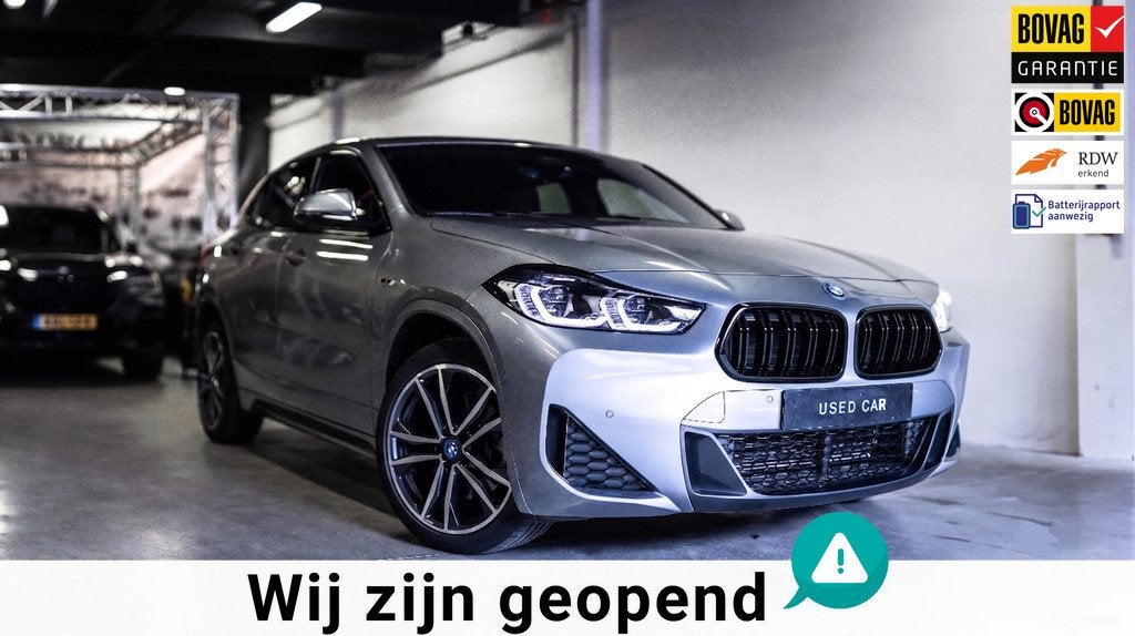 BMW X2 xDrive25e High Executive M-Sport |M-Seat|HUD|19''LM|K, Auto's, BMW, 12 maanden, X2, Zwart, Bedrijf
