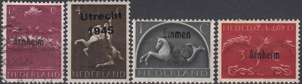 Nederland 3.24.4- 1943- Germaanse Symbolen- Oorlog- Lees- G, Postzegels en Munten, Verzenden, Na 1940, Postfris