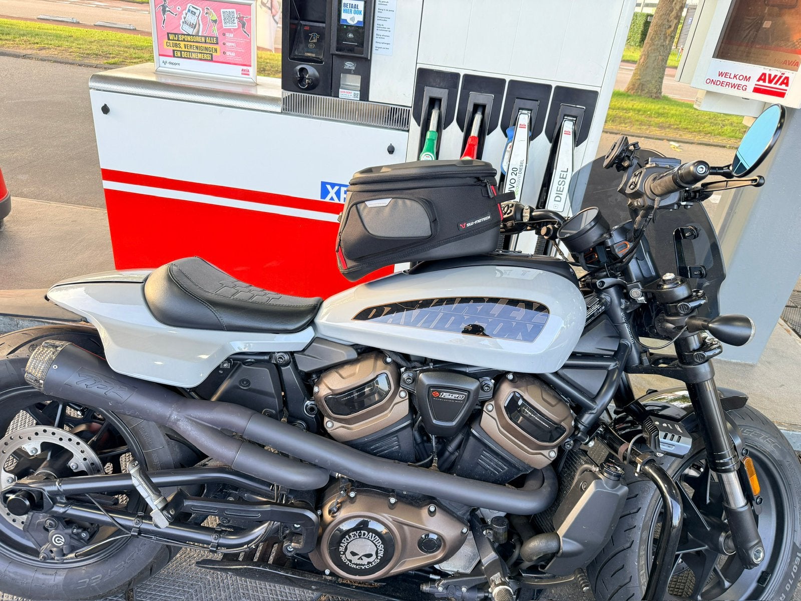 Te koop TBR uitlaat voor HD Sportster S, Motoren, Ophalen, Gebruikt