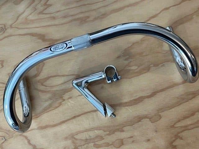 NITTO baanstuur en stuurpen (NIEUW), Fietsen en Brommers, Stuur, Ophalen of Verzenden, Nitto, Racefiets