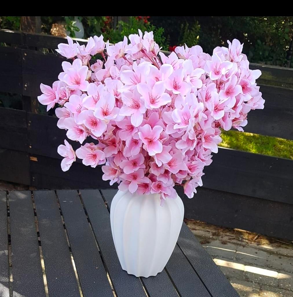 Prachtig boeket kunstbloesem roze, Roze, Verzenden, 30 cm, Nieuw