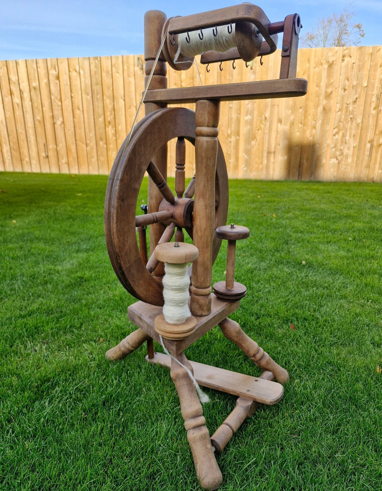 Spinnewiel, Hobby en Vrije tijd, Ophalen, Gebruikt, Spinnewiel