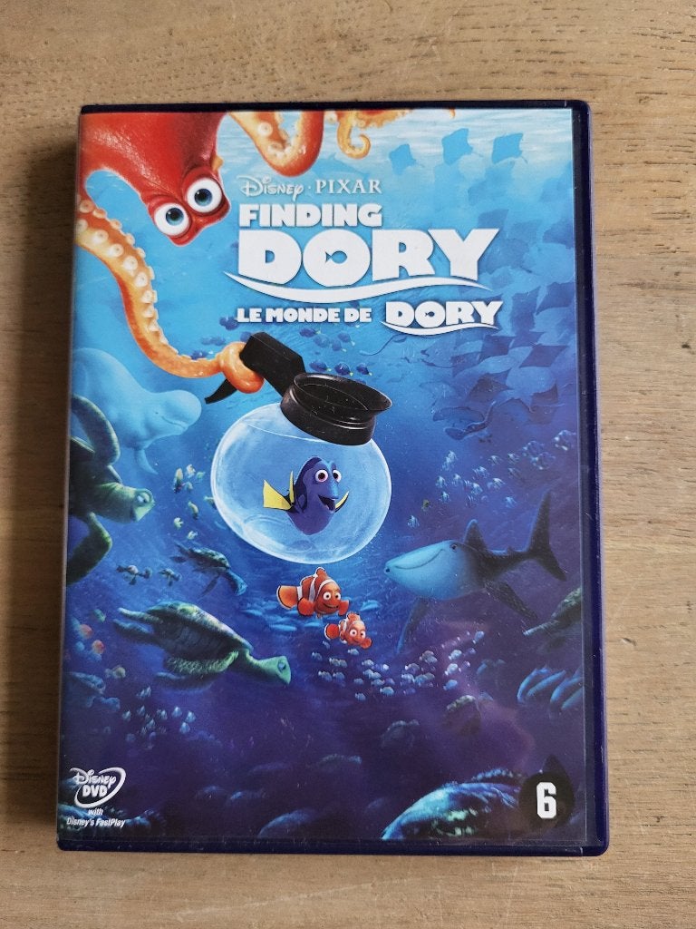 DVD Finding Dory - Disney, Alle leeftijden, Ophalen of Verzenden, Zo goed als nieuw