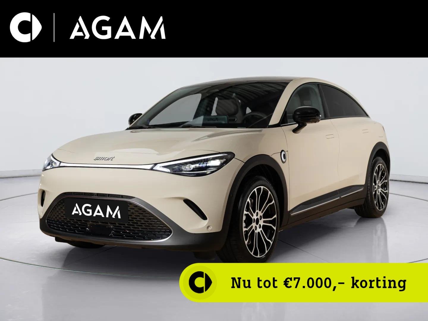 smart #3 Premium 66 kWh, Auto's, Automaat, Overige kleuren, Leder, Nieuw