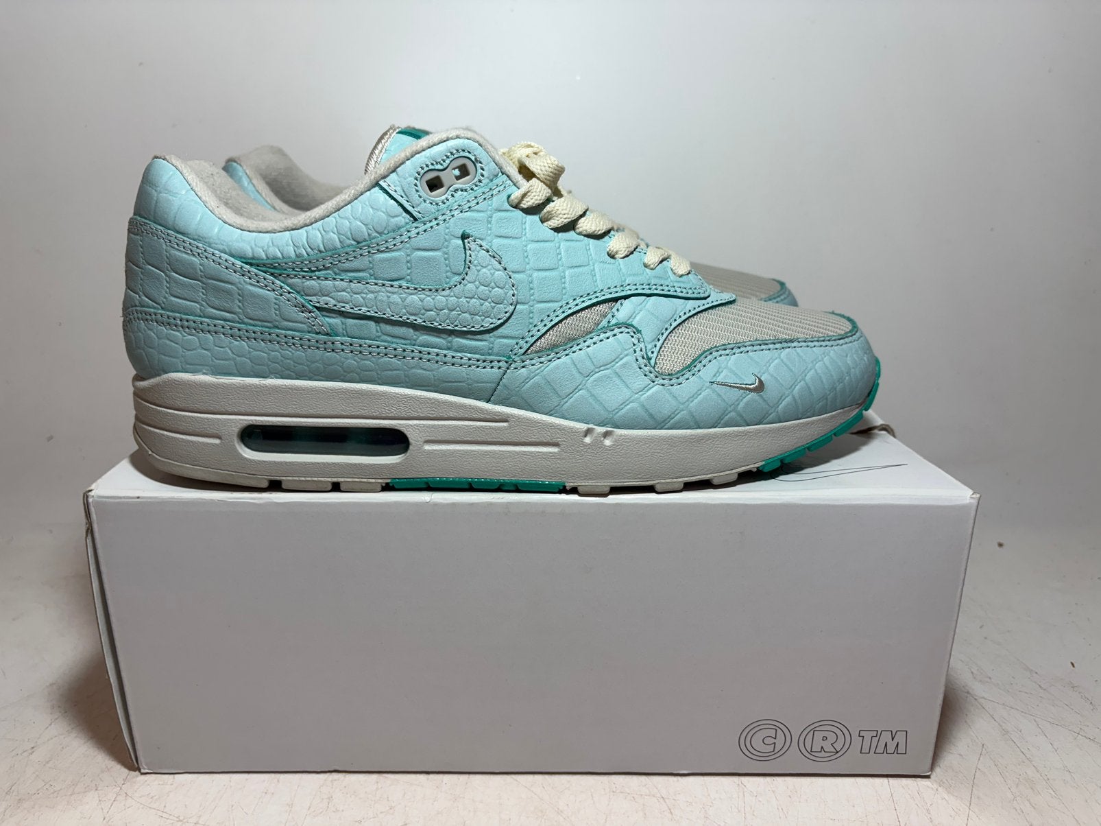 Nike Air Max 1 NBY Croc, Kleding | Heren, Schoenen, Ophalen of Verzenden, Nieuw, Overige kleuren, Sneakers of Gympen