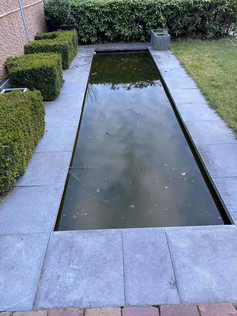 Terrastegels 15m2 50 x 50cm Belgisch hardsteen, Doe-het-zelf en Verbouw, Tegels, Ophalen, 40 tot 60 cm, 40 tot 60 cm, Hardsteen