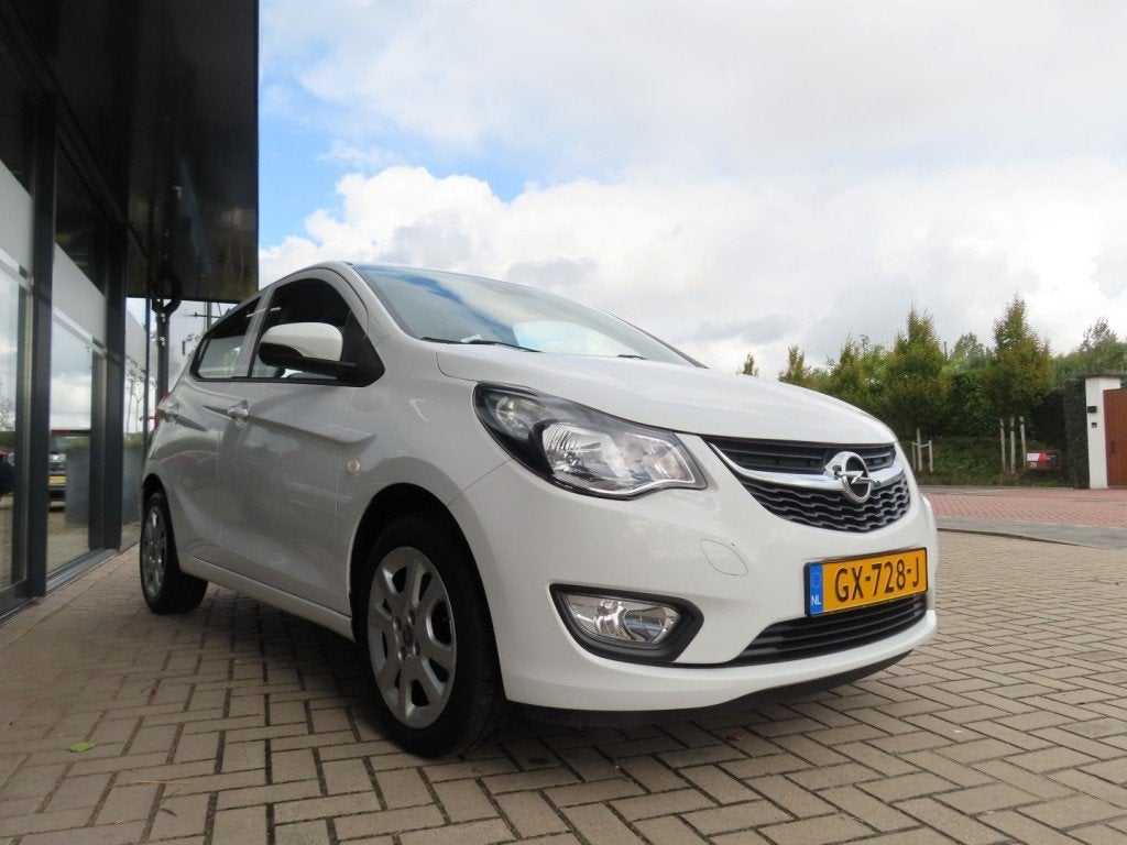 Opel KARL 1.0 EcoFlex Edition Airco Cruise Licht Metaal 2015, Auto's, Voorwielaandrijving, 839 kg, Gebruikt, Euro 6