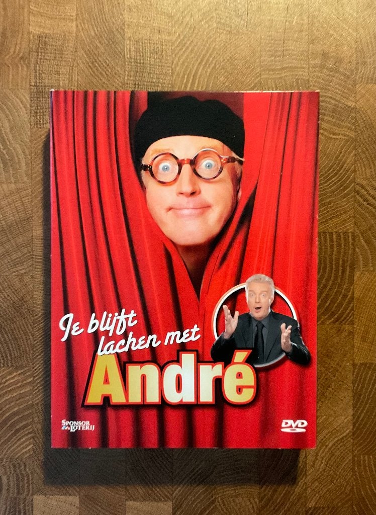 Je blijft lachen met Andre, Alle leeftijden, Zo goed als nieuw, Komedie, Ophalen of Verzenden