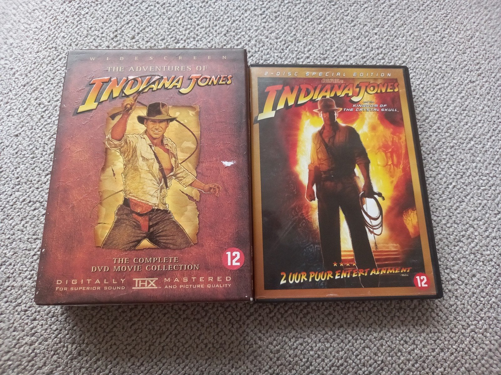 4x Indiana Jones, Engels, Nederlands, Ophalen of Verzenden, Zo goed als nieuw