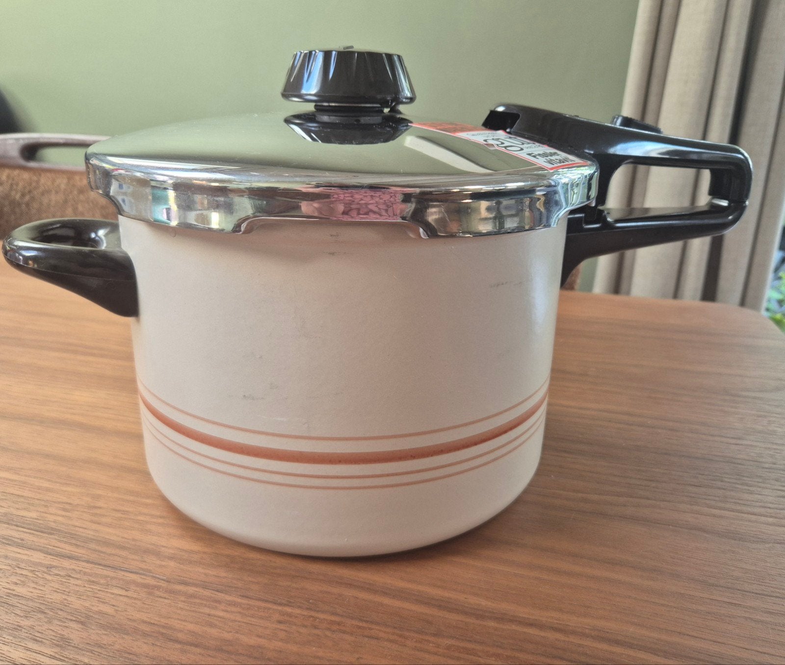 Fissler vitavit snelkookpan, Ophalen, Zo goed als nieuw, Emaille, Kookpan