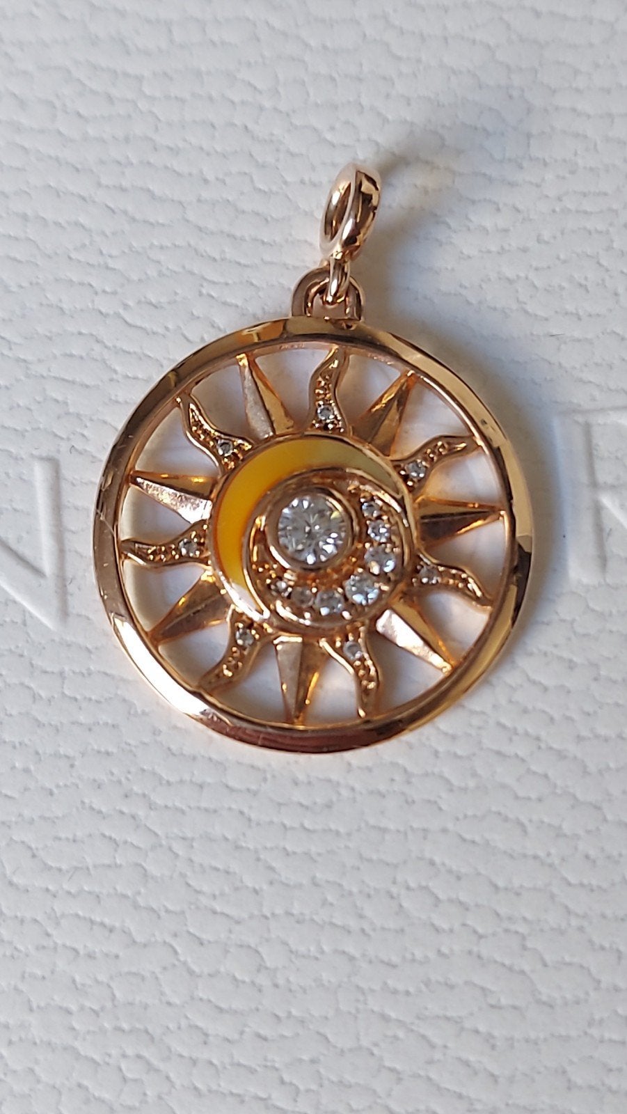 Originele Pandora hanger bedel medaillon rosekleurig, Nieuw, Ophalen of Verzenden, Roze, Hart