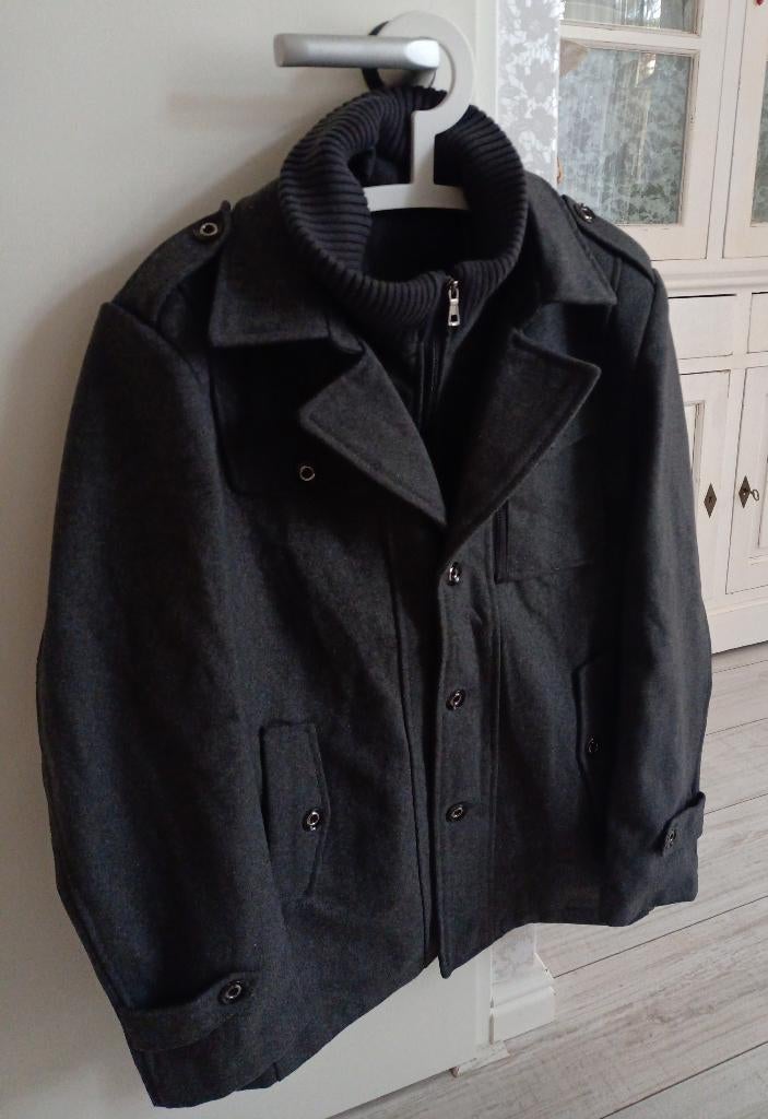 peaky blinders jas heren, Kleding | Heren, Ophalen of Verzenden, Nieuw, Maat 56/58 (XL), Grijs