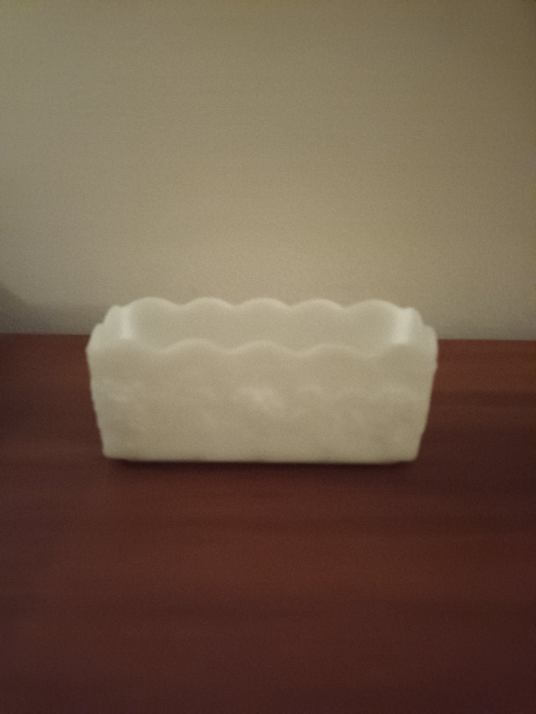Anchor Hocking Fire King Milk Glass Planter, Ophalen of Verzenden