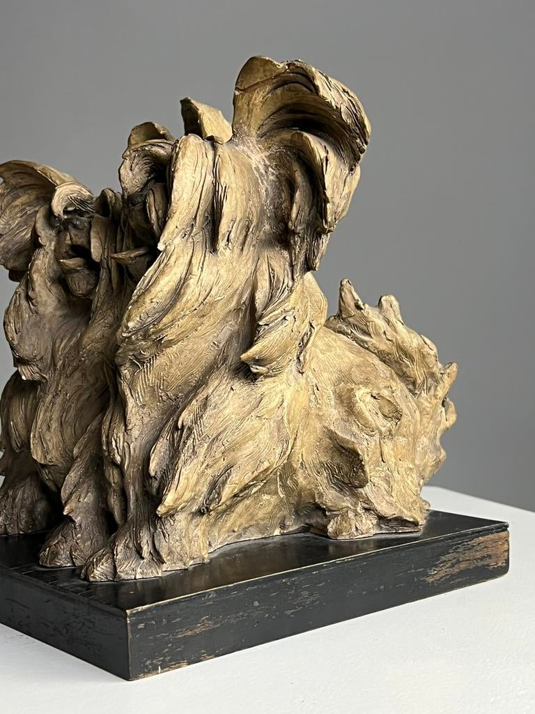 Terra Cotta Beeldje Honden, Ophalen, Zo goed als nieuw, Dier
