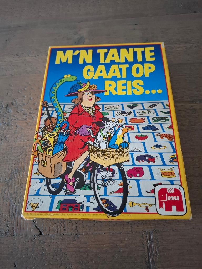 Jumbo spel - M'n Tante Gaat Op Reis, Ophalen of Verzenden, Gebruikt