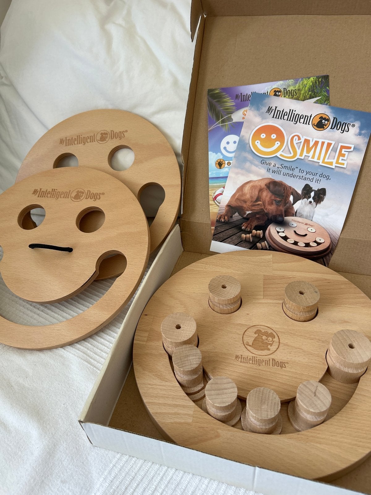 My intellengie dogs smile, Dieren en Toebehoren, Ophalen of Verzenden
