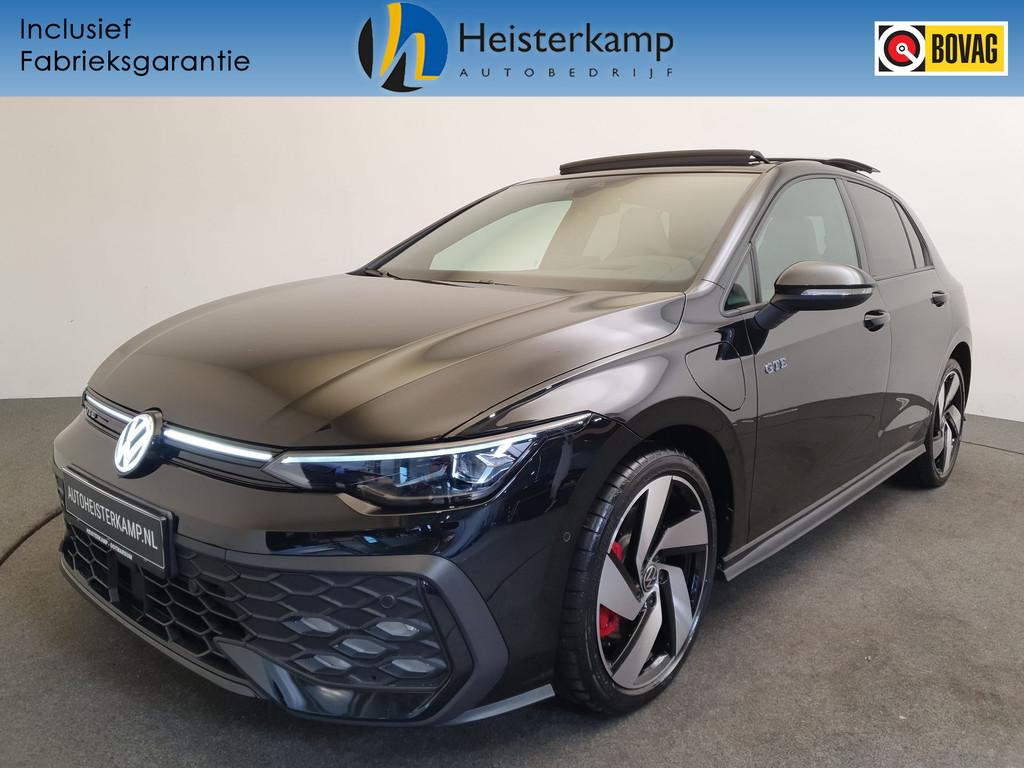 Volkswagen Golf GTE 1.5 eHybrid 272pk DSG/AUT Leder, Pano, W, 12 maanden, 77 km/l, Zwart, 4 cilinders