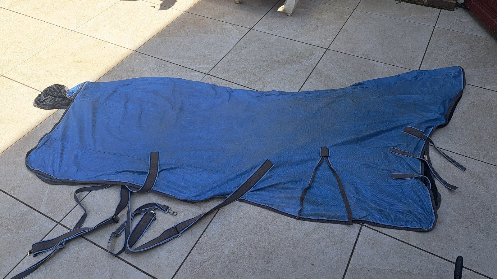 Vliegendeken première maat 205 blauw, Dieren en Toebehoren, Ophalen