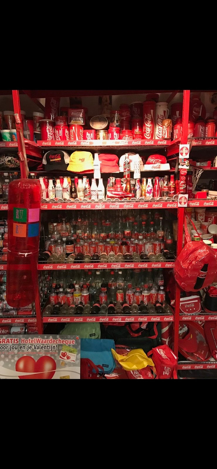 Coca cola verzameling, Ophalen, Gebruikt