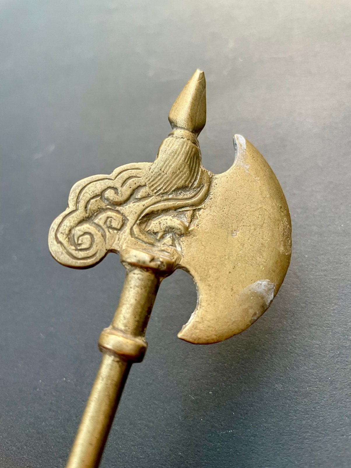 Messing Decoratieve Bijl-30 cm, Ophalen of Verzenden