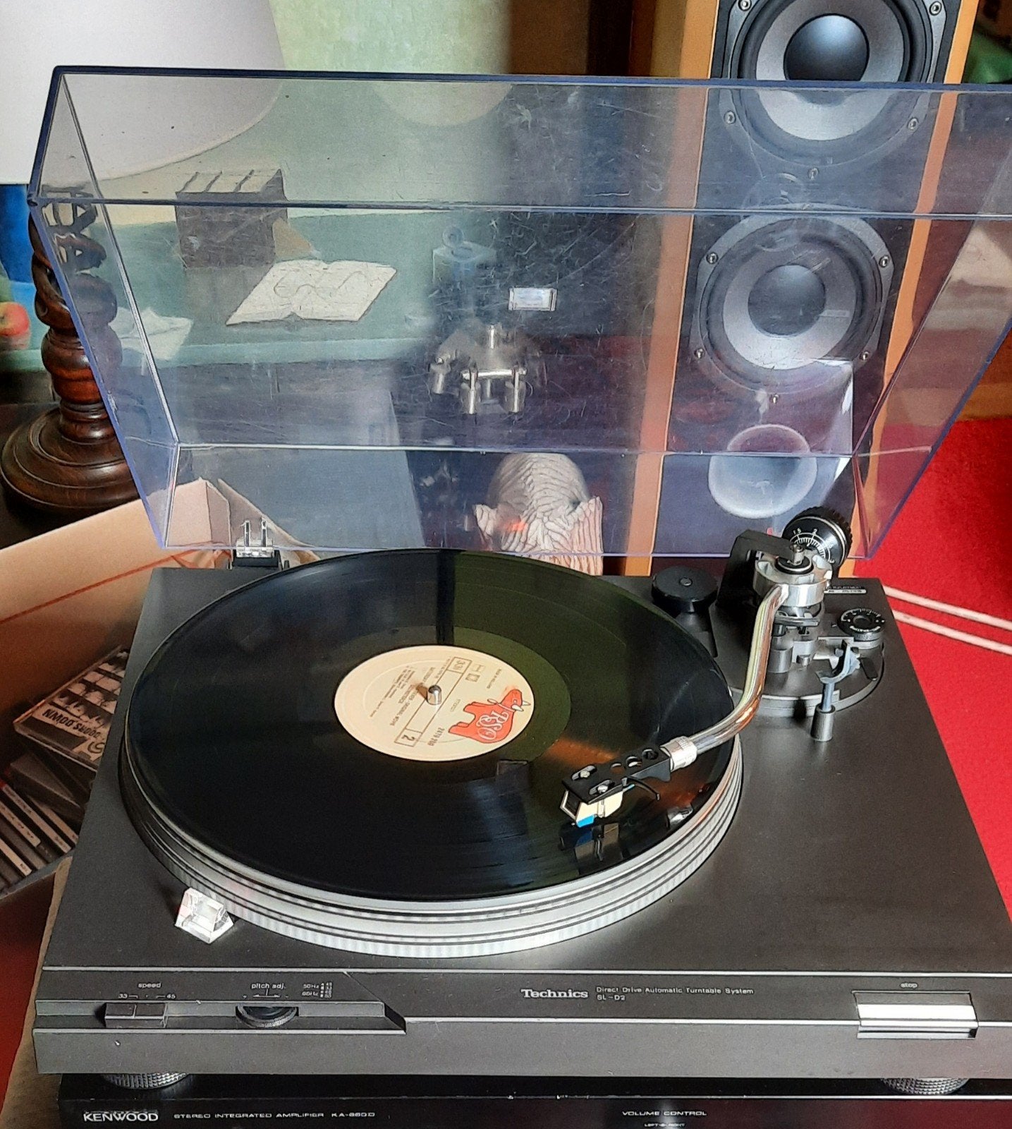 te koop Technics Sl-d2 direct drive platenspeler  ✅️, Ophalen, Gebruikt, Technics