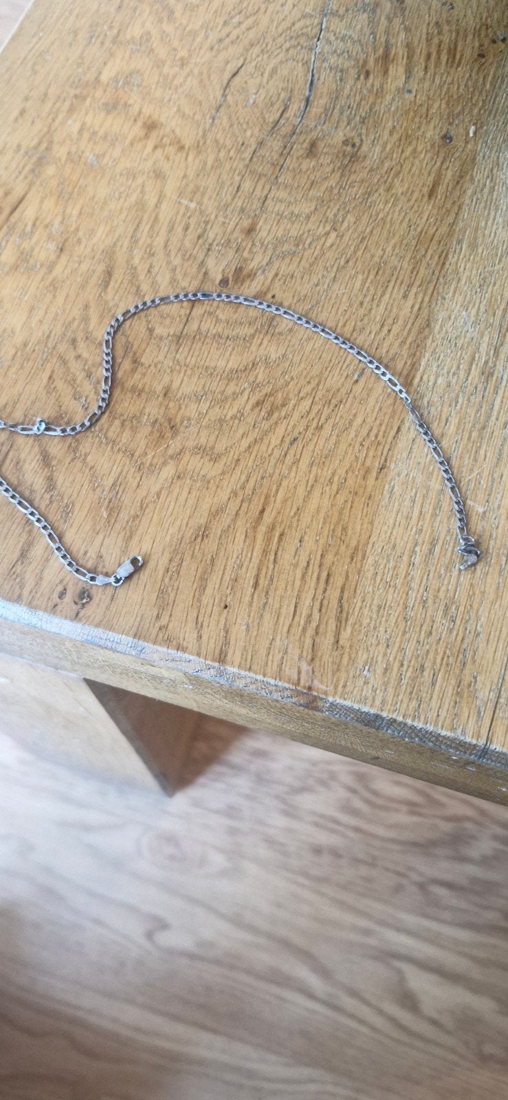 Zilveren ketting, Ophalen of Verzenden, Gebruikt, Zilver, Zilver
