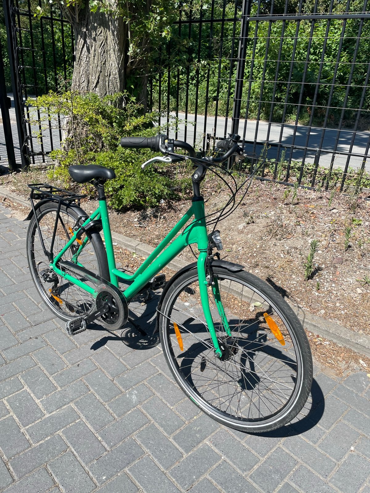 Fiets met 28 inch wielen en 21 Shimano versnellingen, Fietsen en Brommers, Overige merken, Gebruikt, Versnellingen, Ophalen of Verzenden