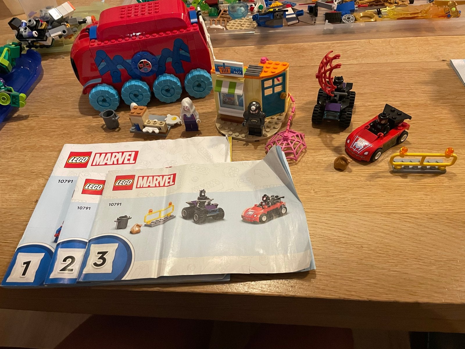 LEGO Marvel Spider-Man Webquarters Fun (10791) Compleet, Marvel, Lego, Inclusief instructies, Ophalen of Verzenden
