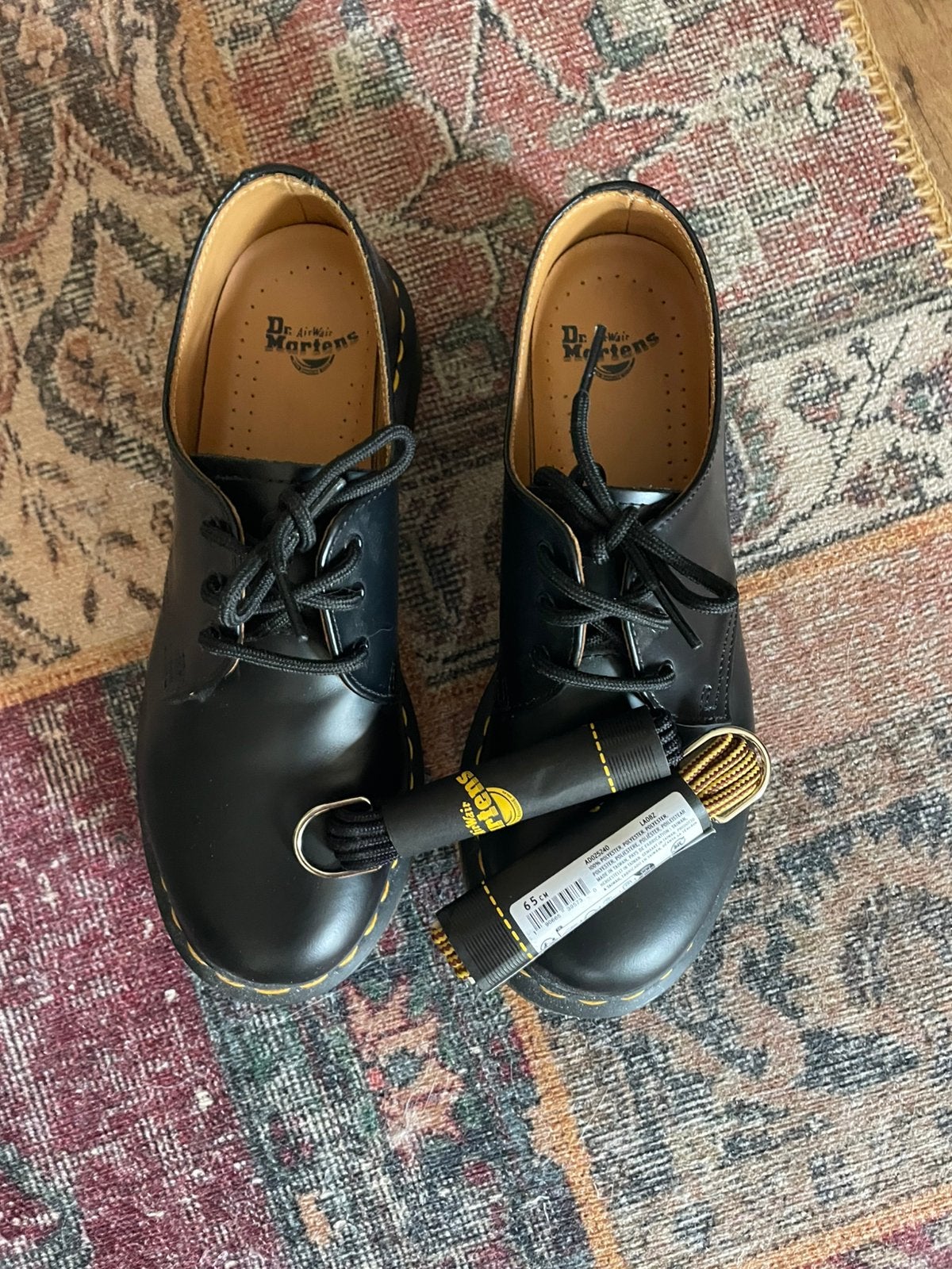 Dr Martens derby 1461 zwart smooth, Kleding | Dames, Zwart, Overige typen, Nieuw, Ophalen of Verzenden