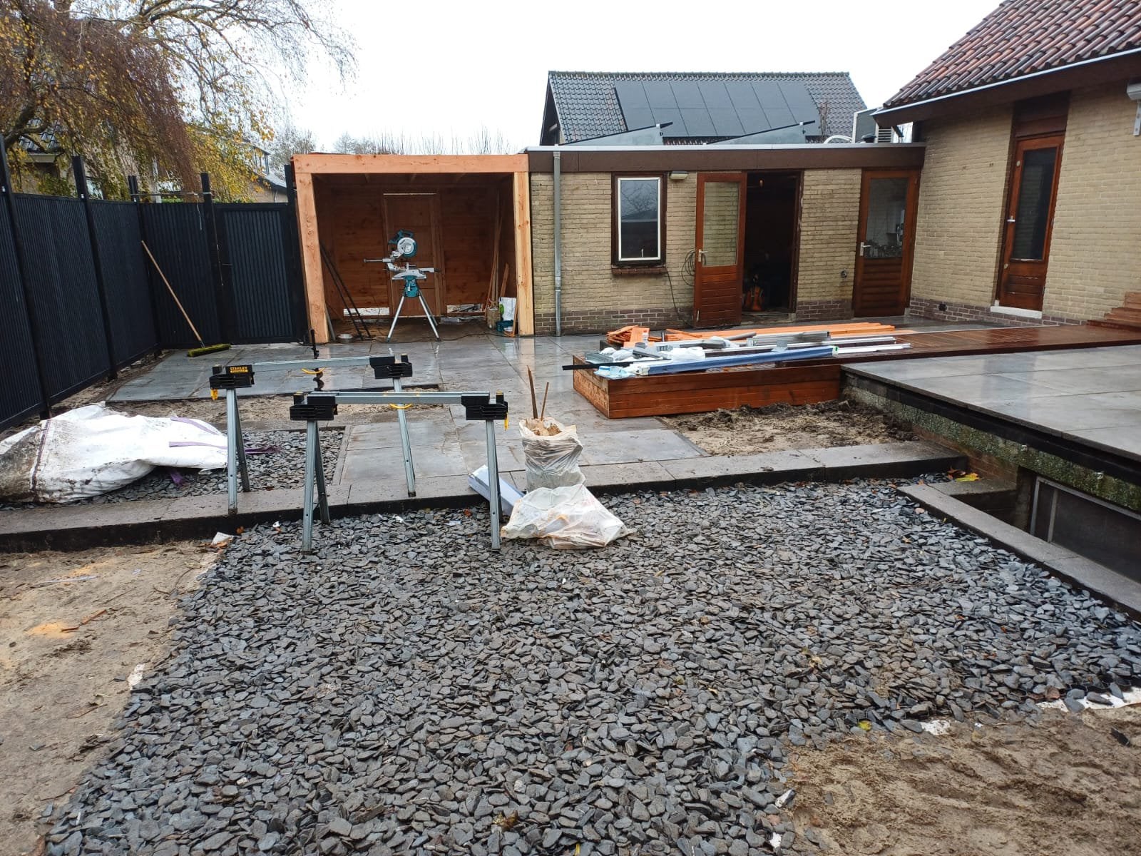 Tuin/terras werkzaamheden, Tuin en Terras, Ophalen, Nieuw, Hout