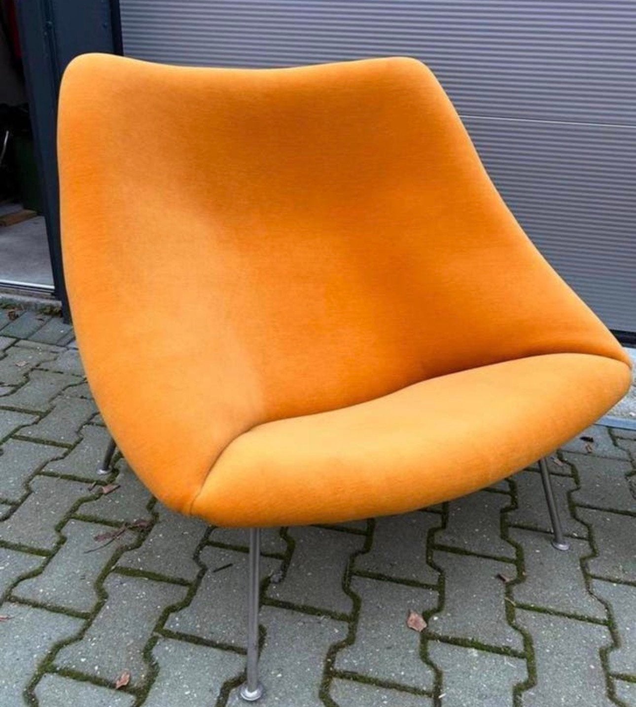 Artifort Oyster fauteuil kleur oranje, Ophalen, Luxe design, ., Nieuw