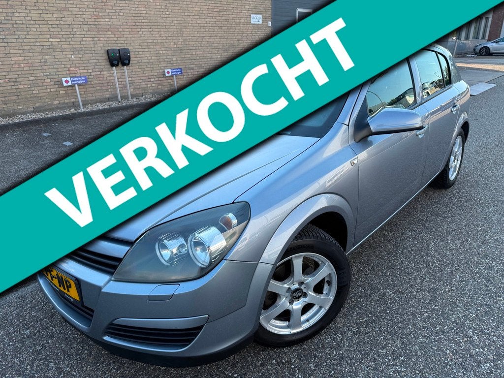 Opel Astra 1.6 Enjoy 16V 5-DRS AIRCO ELEKT PAKKET NIEUWE APK, Voorwielaandrijving, 15 km/l, Gebruikt, Zwart