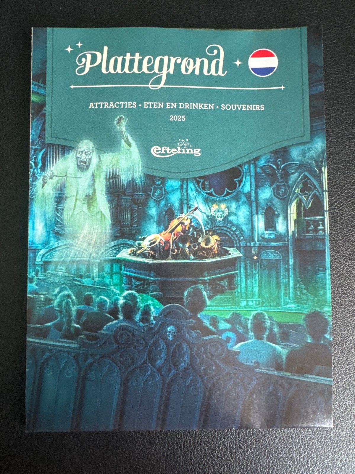 Efteling Plattegrond 2025 - Nederlands, Verzamelen, Efteling, Nieuw, Overige typen, Verzenden