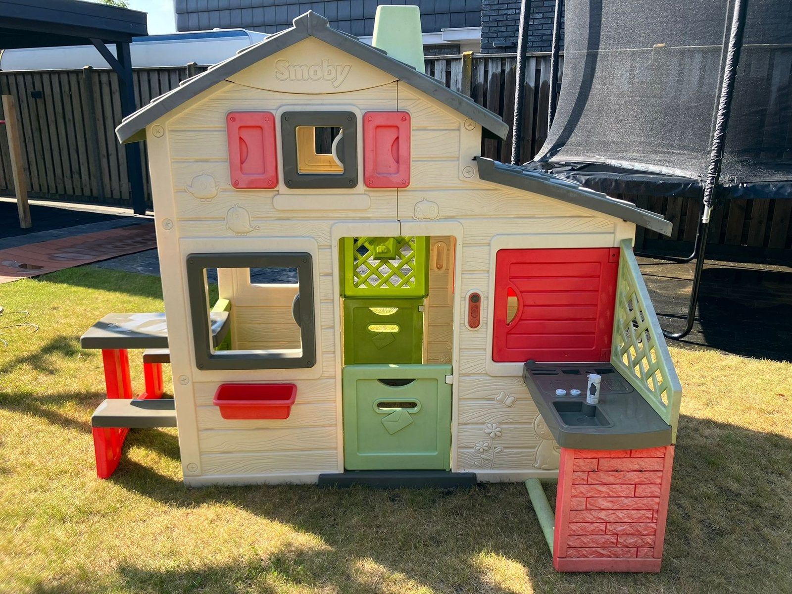 Smoby speelhuisje, Ophalen, Gebruikt, Kunststof