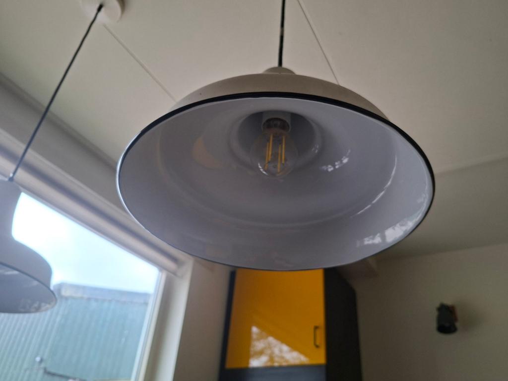 2 hanglampen, Ophalen, Zo goed als nieuw, Minder dan 50 cm