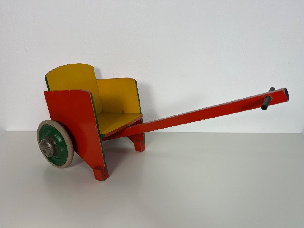 Vintage poppen trolley van Ko Verzuu voor ADO jaren 50, Ophalen