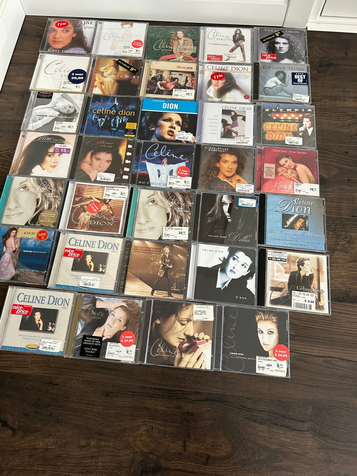Verzameling Celine Dion cd’s (34 stuks), Ophalen of Verzenden, Zo goed als nieuw