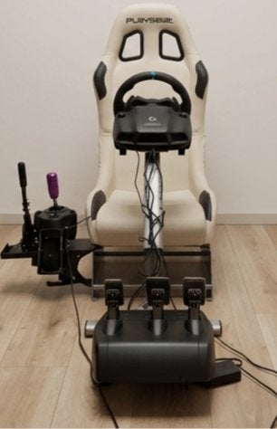 Sim Rig set Logitech G923 SE+ handbrake+ playseat evolution, Computers en Software, Desktop Pc's, Zo goed als nieuw, 4 Ghz of meer