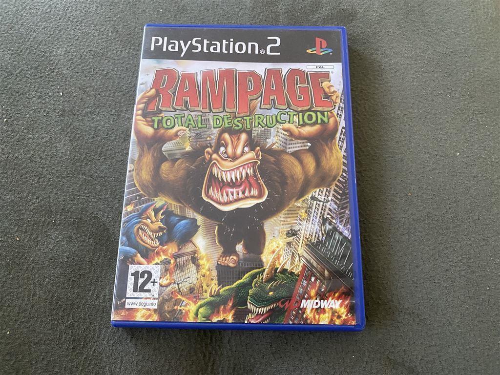playstation 2 rampage total destruction [143], Spelcomputers en Games, Games | Sony PlayStation 2, Verzenden, 1 speler, Racen en Vliegen