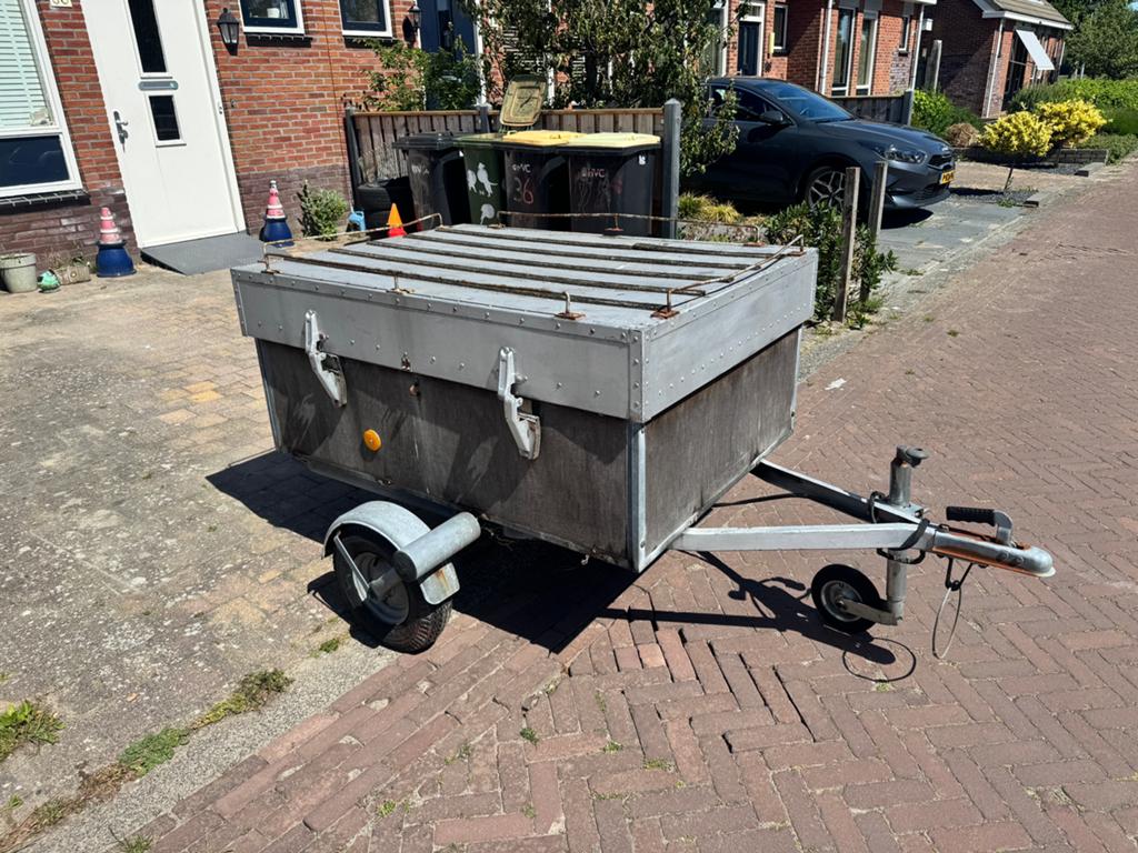 Bagagewagen met klep, Auto diversen, Aanhangers en Bagagewagens, Ophalen, Gebruikt