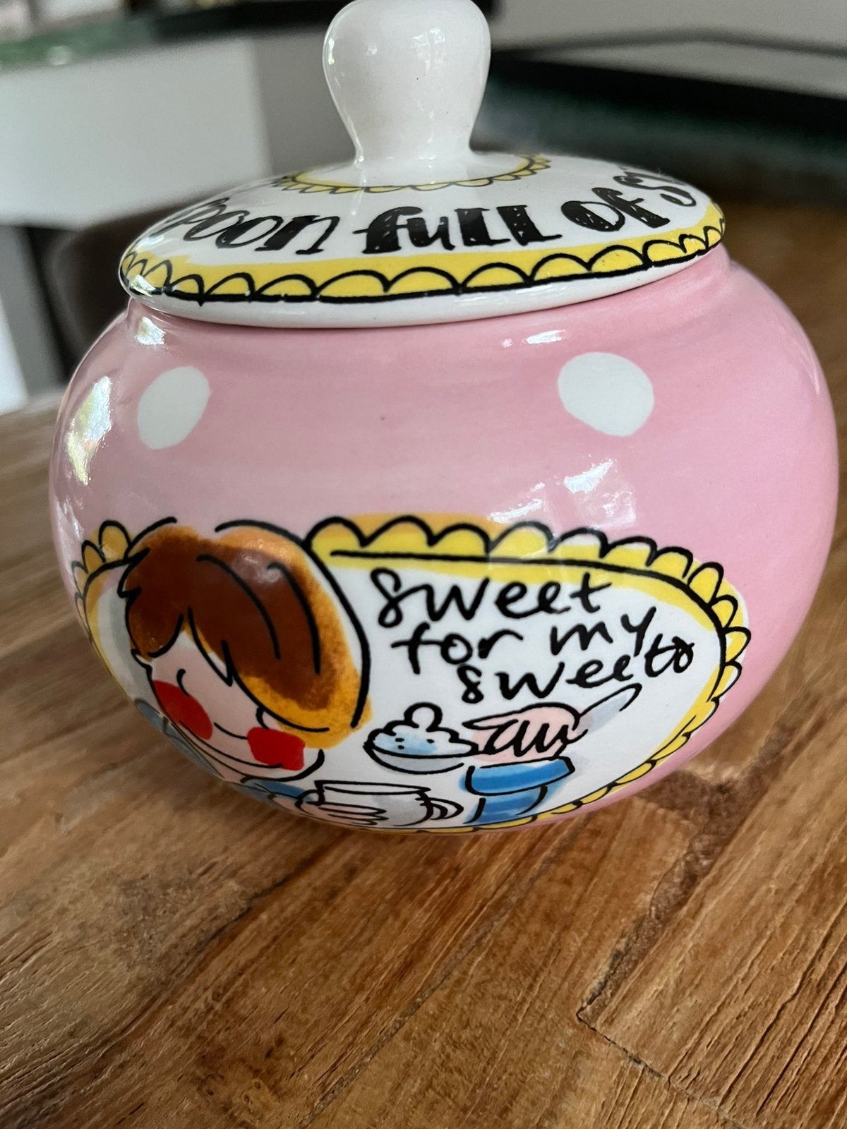 Blond Amsterdam Suikerpot, Ophalen of Verzenden, Zo goed als nieuw, Aardewerk, Overige typen